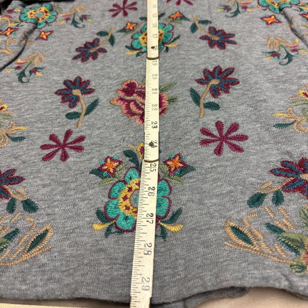 Johnny Was Brand. Heavily Embroidered All Cotton Blazer jacket Size XL - Picture 10 of 10